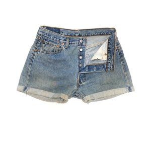 VINTAGE LEVI'S HIGH WAIST SHORTS  33